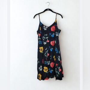 XL Black Floral Sundress From Old Navy